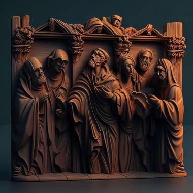 3D model Acts of Apostles (STL)